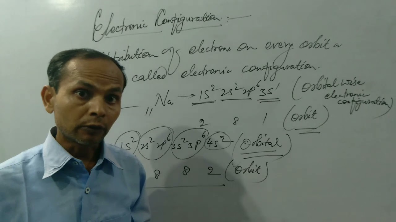 Electronic Configuration,L-12,in Hindi by Ashok Kumar(M.Sc.)Che.,B.Ed.