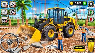 🎮 Clearing Heavy Concrete Rubble with Front Loader!🎮 | Construction Simulator Android Gameplay screenshot 4