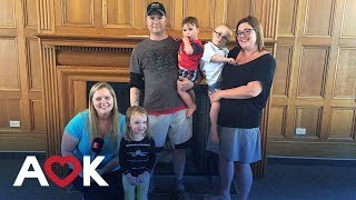 Acts of Kindness: We surprised this hard working dad at work