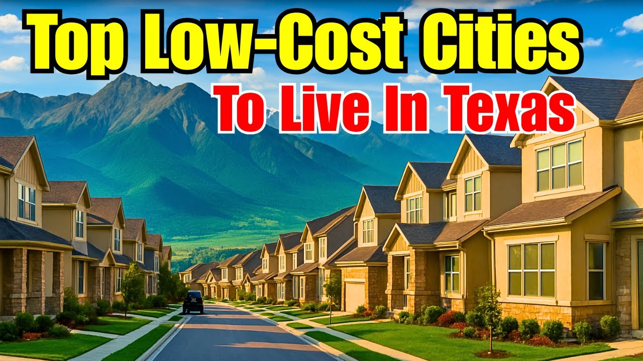 Exploring TEXAS' Most Surprisingly Affordable Cities