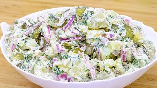 The most delicious German salad! 2 most delicious salad recipe! by Erstaunliche Rezepte 10,863 views 2 months ago 8 minutes, 53 seconds