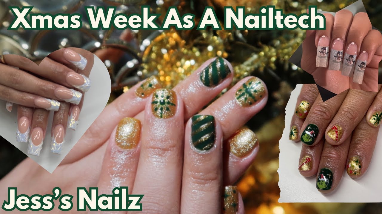Christmas Week As A Nail Technician 2024 Vlogmas