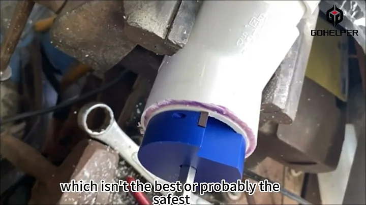 7Pcs PVC Pipe Reamer Kit-Operation