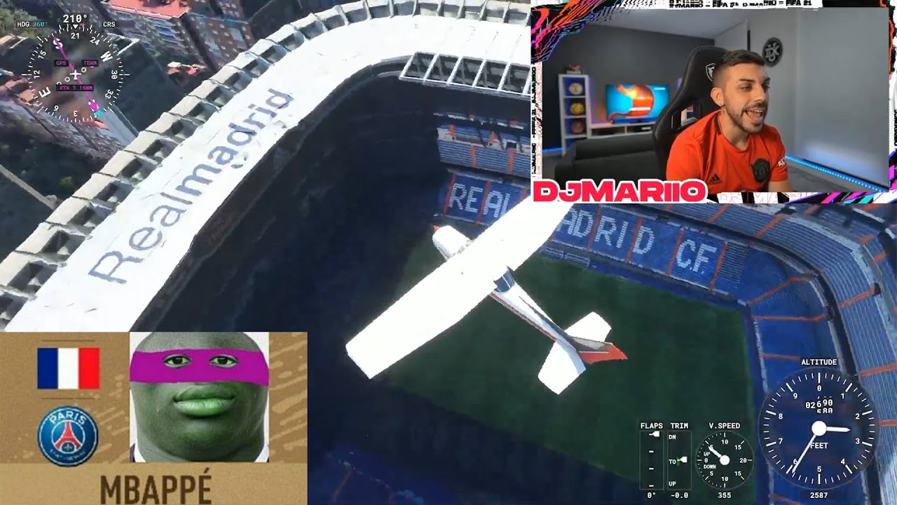 DjMaRiiO LLEGA AL BERNABÉU PARA LA PRESENTACIÓN DE MBAPPÉ🐢