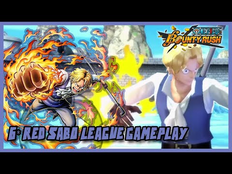 6* REVAMPED RED SABO LEAGUE GAMEPLAY | One Piece Bounty Rush