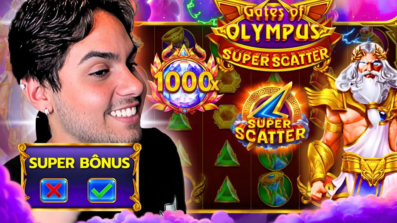 SÓ VALE SUPER BÔNUS NO *Gates Of Olympus Super Scatter* - YouTube