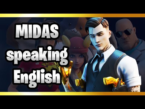Midas Voice Impression + Interactions | Fortnite