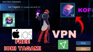 FREE 18 KOF STAMPS NEW! (Free Iori) | NEW VPN APP (IOS - IPHONE) (BRAZIL,ARGENTINA) | MOBILE LEGENDS screenshot 5