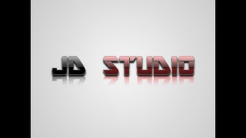 Glossy Text Effect Photoshop CS6 Tutorial