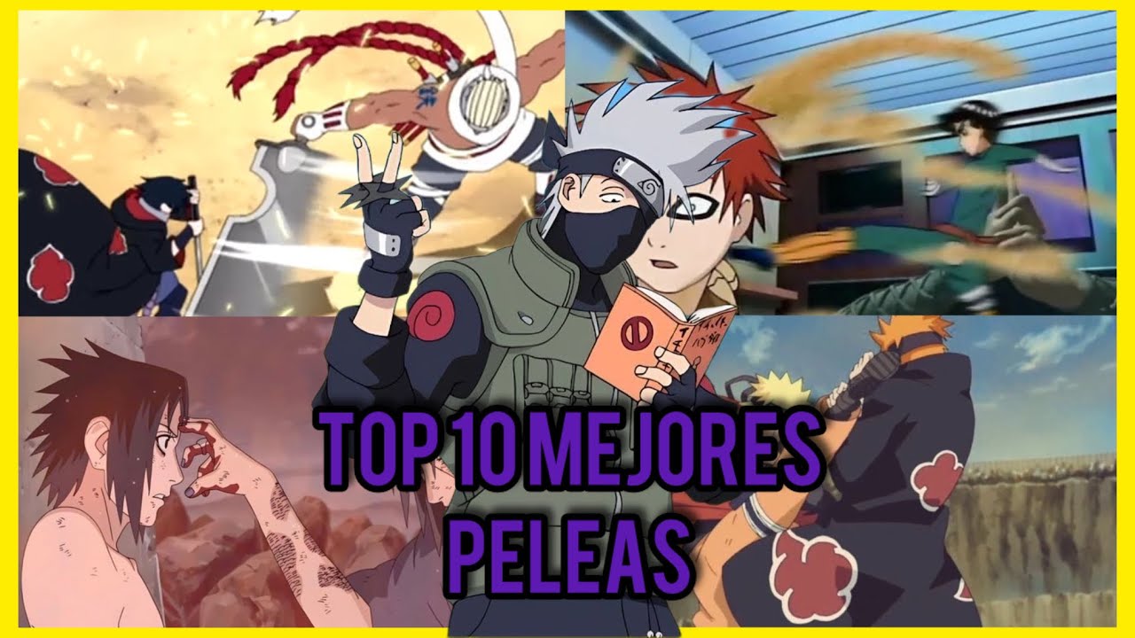 TOP 10 Mejores Peleas de naruto 