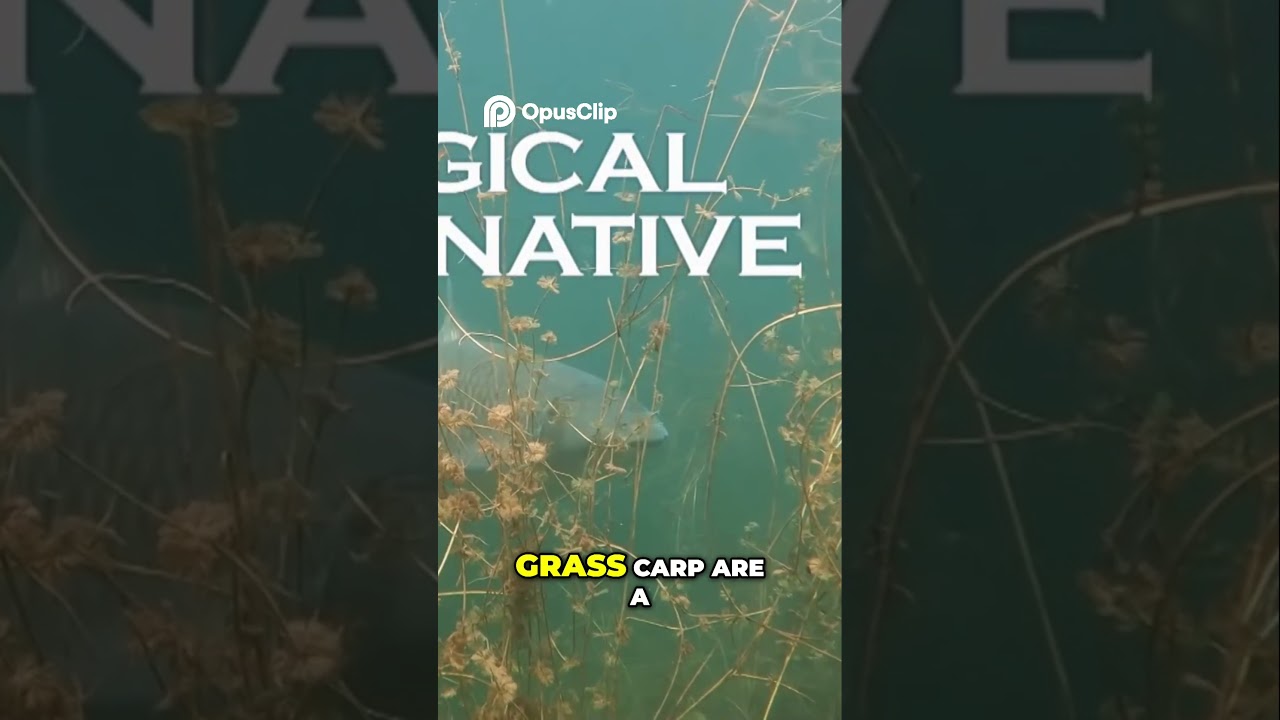 Ditch Weed Killer  Grass Carp  The Pond's Natural Solution! 