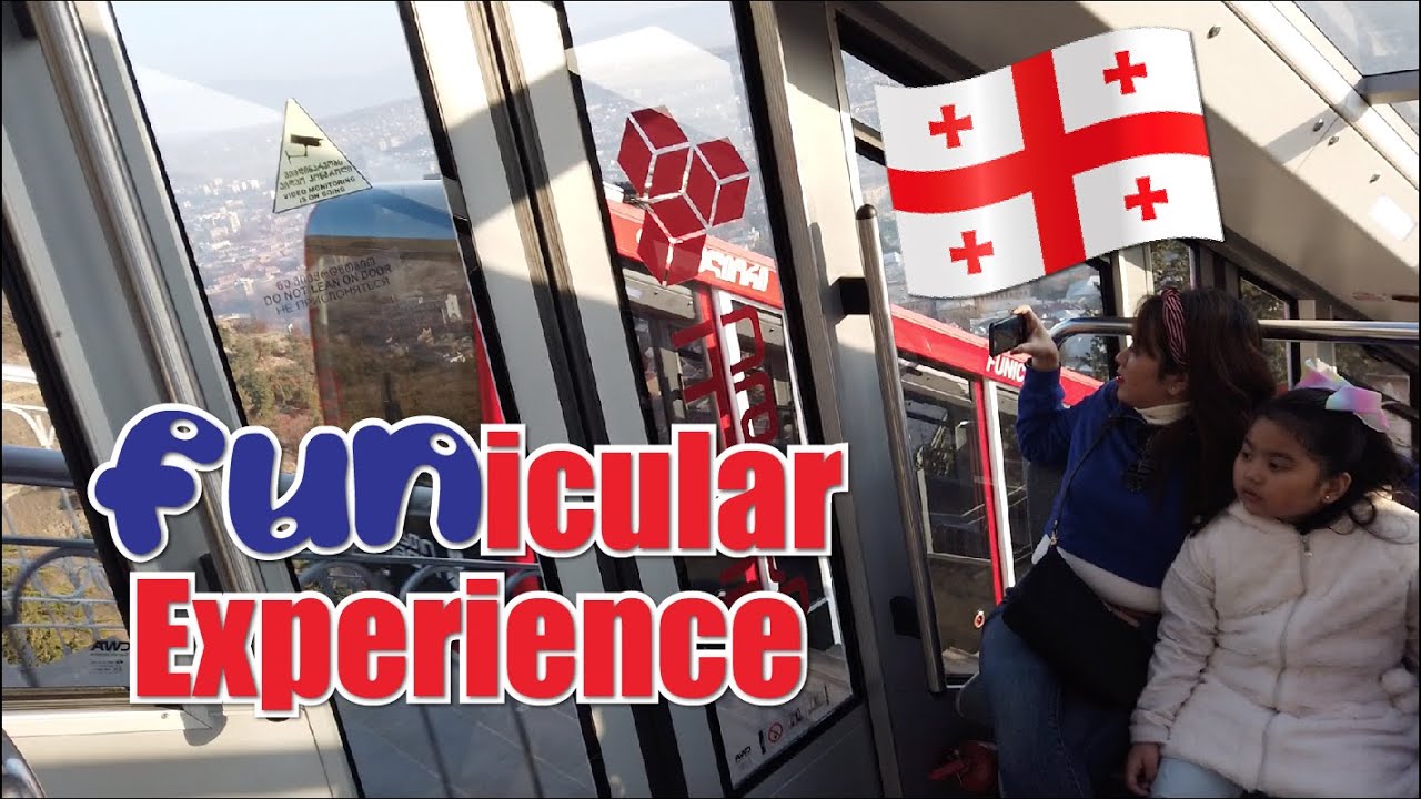 Uphill & Downhill Funicular Train Ride Experience in Tbilisi Georgia ...