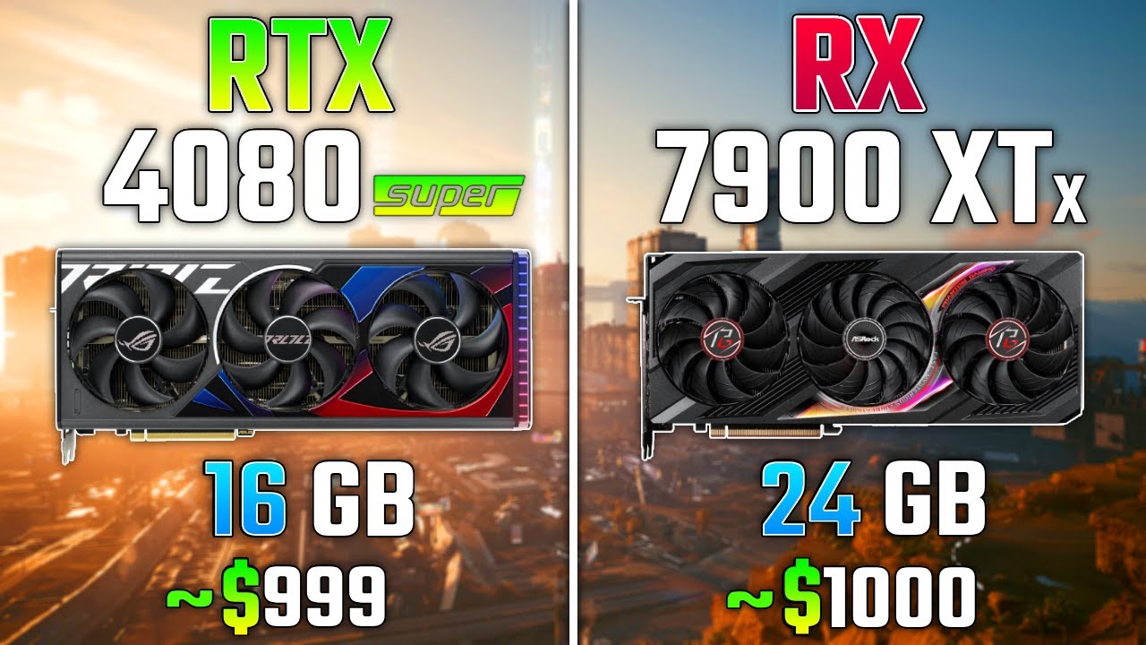 RTX 4080 SUPER vs RX 7900 XTX | Test in 7 Games - YouTube