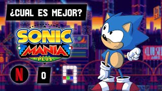 Comparativa Sonic Mania Plus Android ¿Decompilacion (RSDK) o Netflix