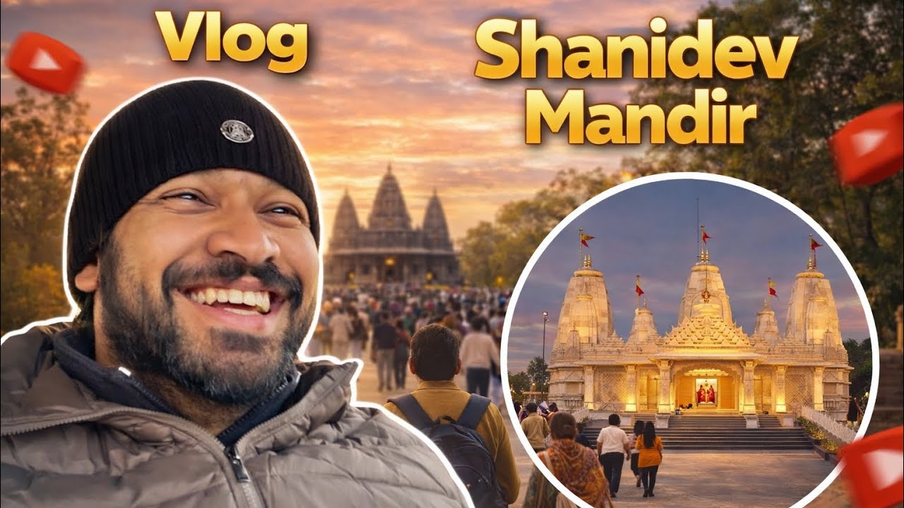 Mandir 🛕 chale gaye