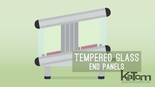 Hatco Countertop Heated Display Shelf Gr2Sds-30