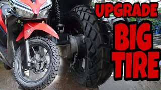 UPGRADE BIG TIRE CORSA CROSS S FOR HONDA CLICK 125i v2