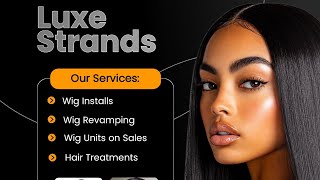 Design Class Day 1 Hair Sales Flyer screenshot 4