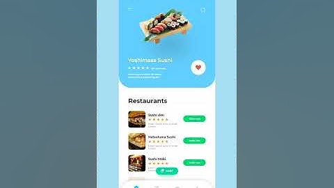 Food Delivery App UI Design | UiUX Tutorial