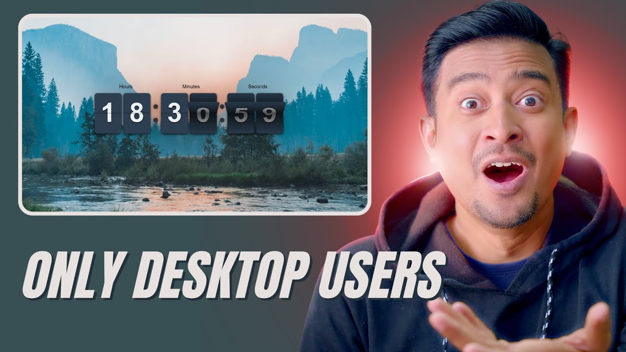 Flip Clock Live Wallpaper – Best 3D Clock Wallpaper for Desktop & Laptop (Windows & Mac)