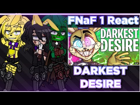 FNaF 1 React |🐰 Darkest Desire 🐰| by @LunaticHugo