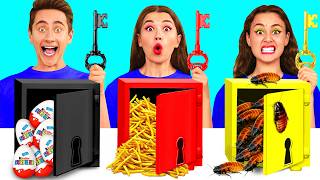 Solve the Mystery Challenge of 1000 Keys | Fantastic Food Hacks by KaZaZa Challenge