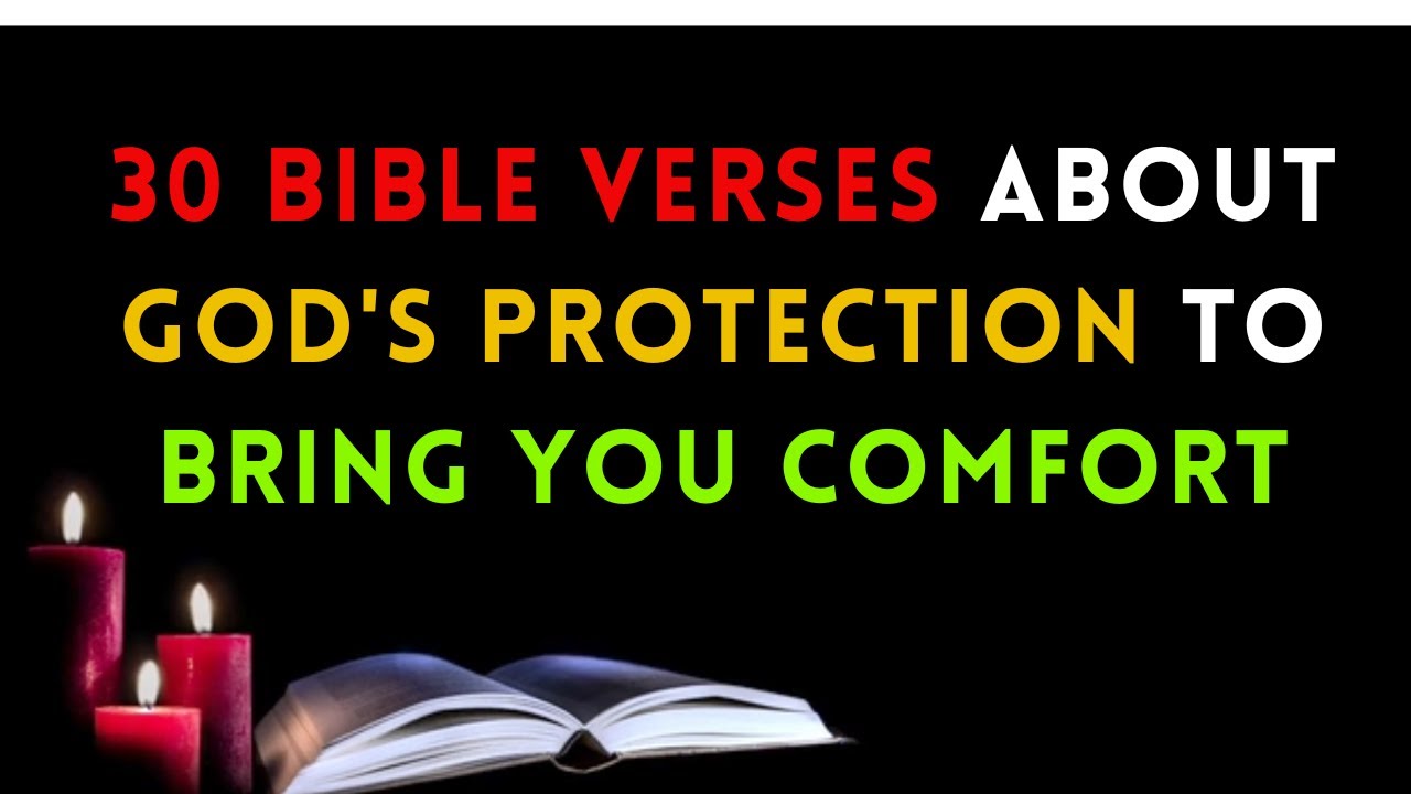 30 Bible Verses about God's Protection to bring you comfort #godsword # ...