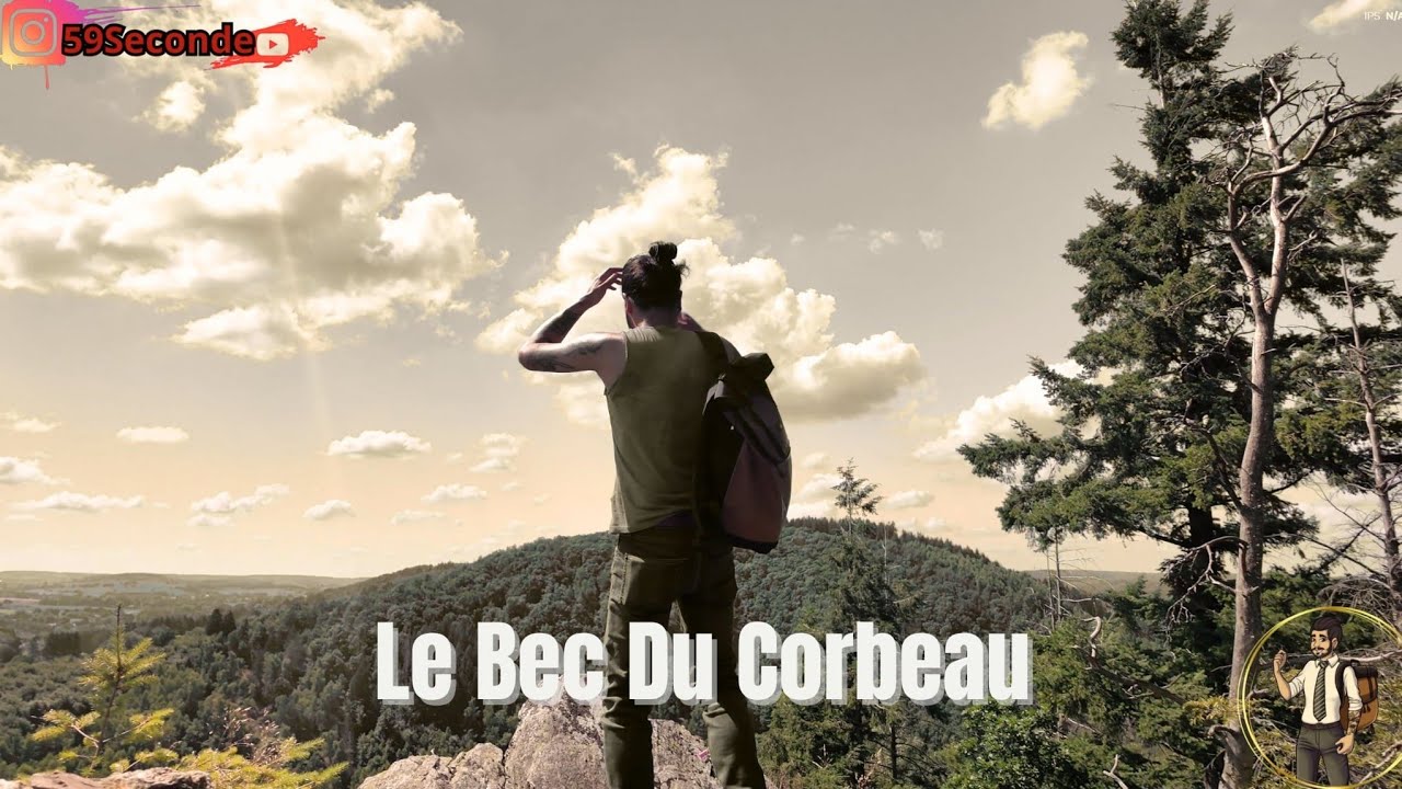 L'éperon Rocheux le plus beau des Ardennes: "Le bec du corbeau"