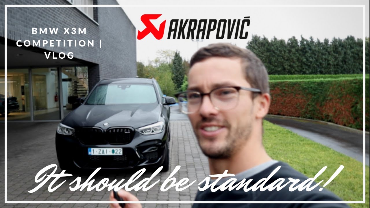 Does the BMW X3M Competition NEED an AKRAPOVIC exhaust? HELL YES! YouTube