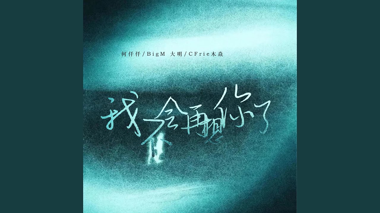 我不会再想你了