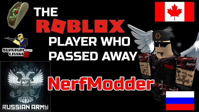 It's just a roblox player #NerfModder#Roblox 