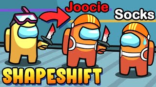Among us but the IMPOSTORS can SHAPESHIFT (mods)