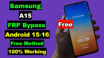 Samsung A15 Android 16 FRP Bypass 2026 | Samsung A15 Google Account Unlock 2026 | Free Tool 2026