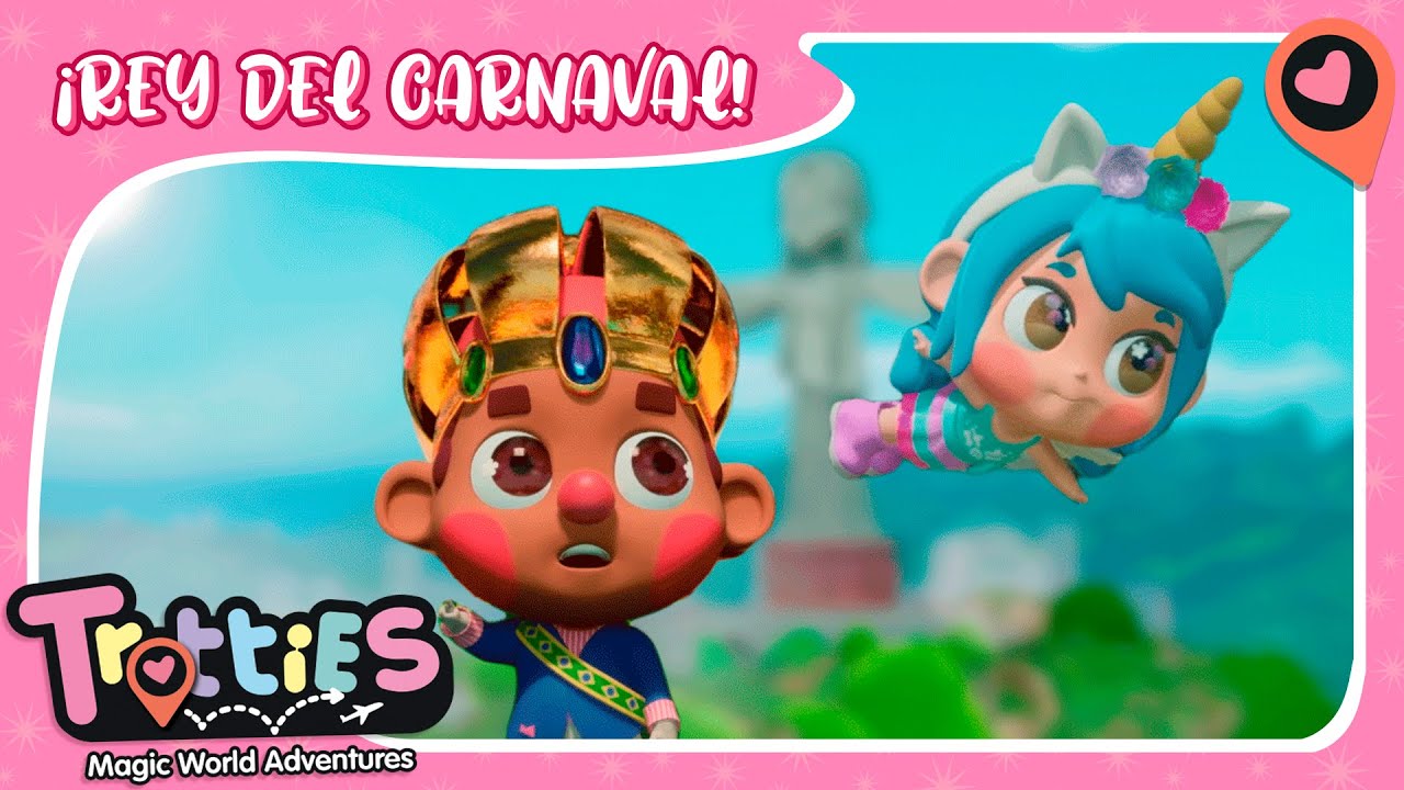 😱 ¡CARNAVALES SIN MÚSICA! Las TROTTIES VIAJAN a BRASIL l DIBUJOS ANIMADOS 🌍