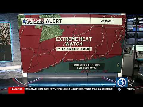 FORECAST: First Alert Weather Days for extreme heat with humidity!