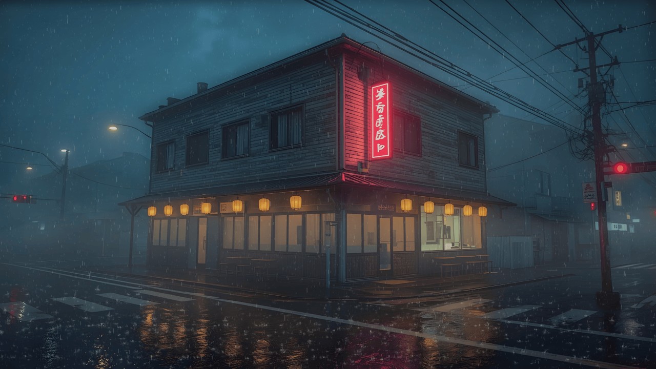 Cozy Rain Lofi 📼 Tokyo Nostalgia Lofi for Study & Concentration