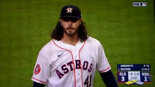 Cleveland Guardians' Travis Bazzana hits 3 run home run vs. Houston Astros