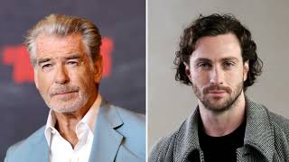 Pierce Brosnan Gives Aaron Taylor Johnson His Blessing to Be the Next James Bond  ‘The Man Has the C