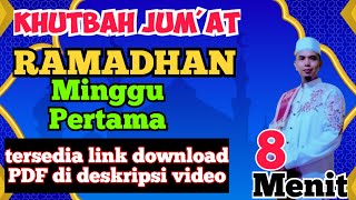 Download Lagu Khutbah jumat pertama ramadhan MP3