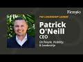 The Leadership Ledger | Patrick O’Neill, CEO of Firm360 On People, Visibility, and Leadership