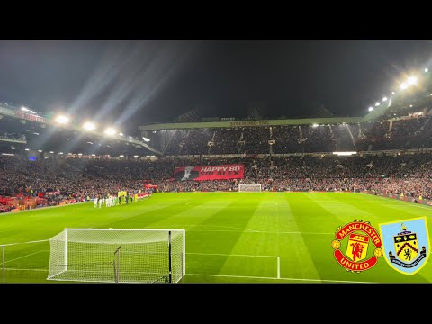 Man Utd vs Burnley | Player walkout | 30.12.21