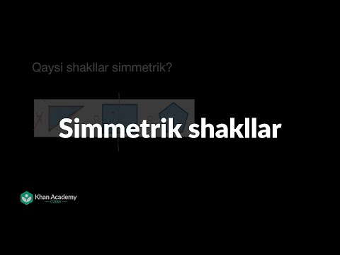 Simmetrik shakllar | Tenglik, oʻxshashlik va almashtirishlar | Geometriya asoslari