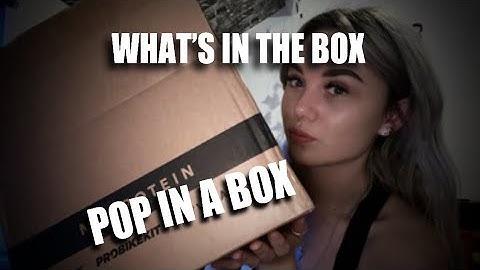Pop In A Box Damaged Box