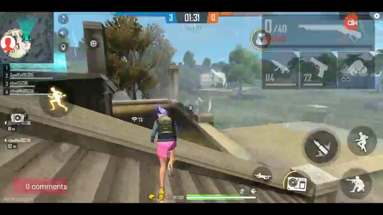 My Live Stream With AZ Screen Recorder free Fire Game Play Full Masty 