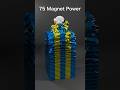 Magnet Cube Tower Simulation