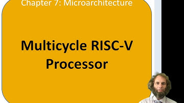 DDCA Ch7 - Part 7: Multicycle Processor: Datapath for lw