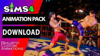 Sims 4 fight Animation pack #49 Download | Realistic Animation