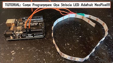 TUTORIAL: Come Programmare Una Striscia LED Adafruit NeoPixel!!!