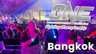 ONE Championship Fight Night VLOG at Impact Arena, Bangkok