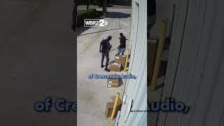FedEx Driver Kicks Packages Outside Baton Rouge Business